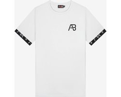 AB Lifestyle - T-Shirt - X-Ray Tee | Bright White - Heren - Maat: S