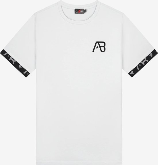 AB Lifestyle - T-Shirt - X-Ray Tee | Bright White - Heren - Maat: S