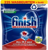Finish All in 1 Max Regular Vaatwastabletten - 5x 45 Tabs 225
