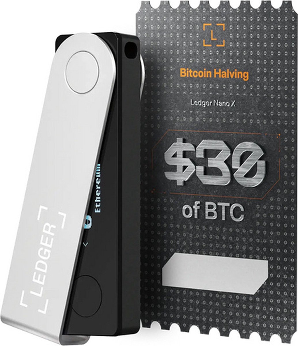 Ledger Nano X Bitcoin Halving - Hardware Wallet- beveilig en beheer je crypto  wallet... | bol