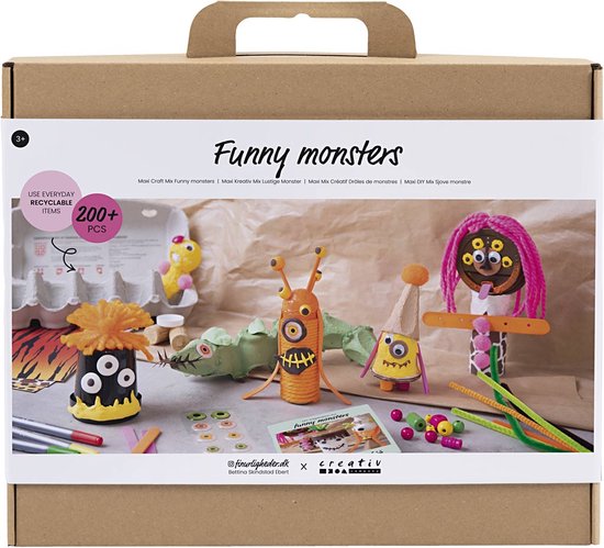 Foto: Creativ company maxi creatieve box grappige monsters