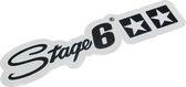 Stage6 Sticker Stage6 15x3cm zwart