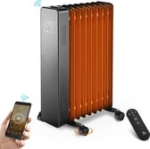 2000 W Oliegevulde Radiator - WiFi Elektrische Verwarmer