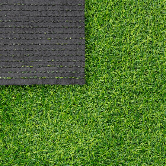 Tapiso Tapis de Gazon Natural Deluxe Kunstgras Vert pour Jardin Balcon Terrasse Véranda Hauteur 20 mm Taille - 100x400