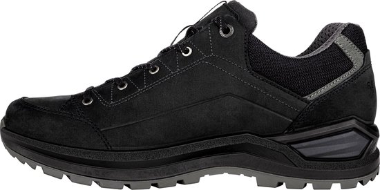 LOWA - lowa renegade evo gtx lo black/grap - Black/Black/White