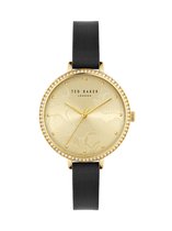 Ted Baker Daisen Tb Classic Chic Quartz Analog Watch Case: 100% Stainless Steel | Armband: 100% Leather 35 BKPDSS300W0