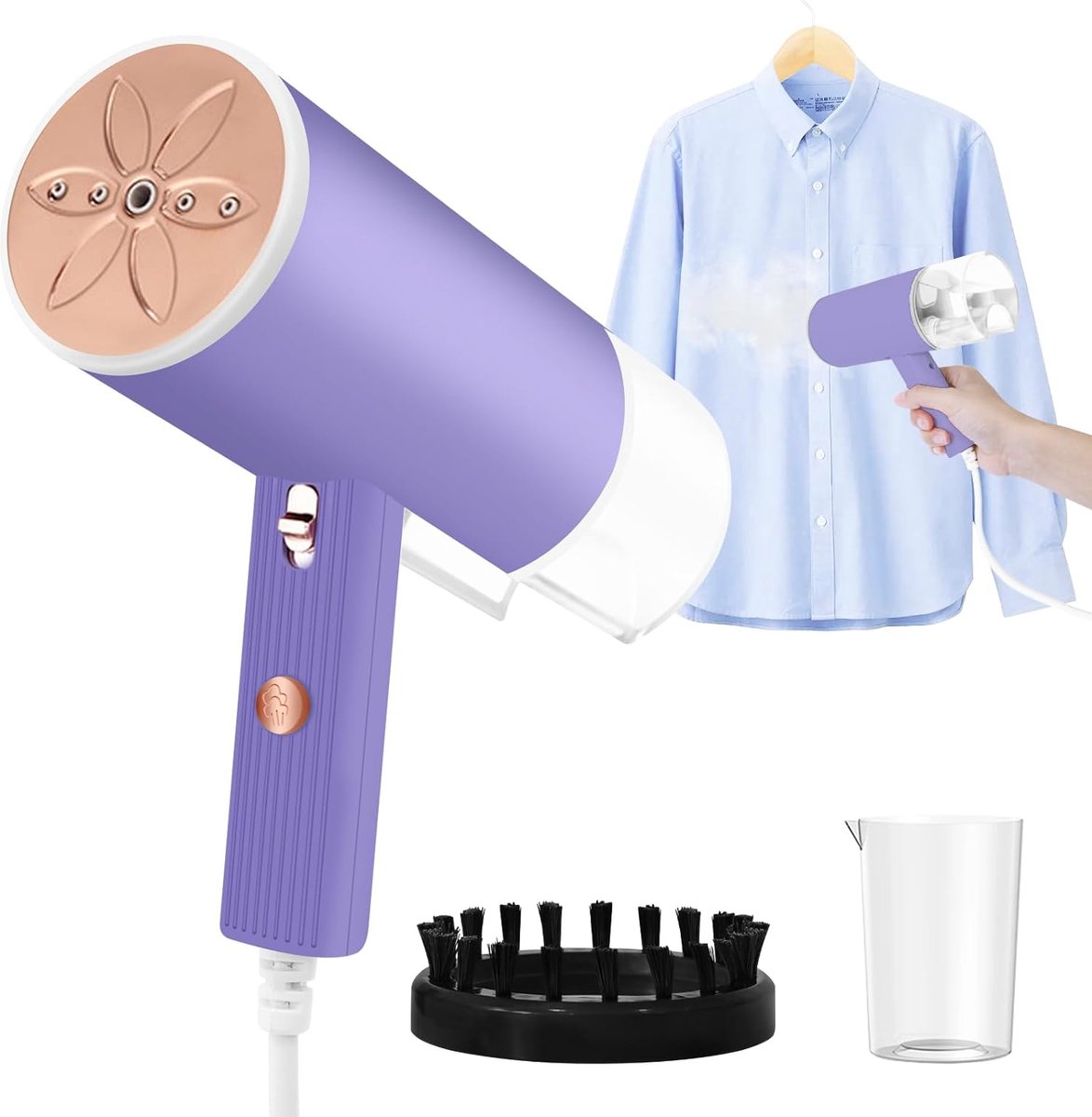 Kledingstomer - Steamer - Handstomer - 1000W - Compact en Lichtgewicht