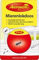Aeroxon – Boîte à appâts pour fourmis – Combattre les fourmis – Boîtes à appâts pour fourmis à l'intérieur et à l'extérieur – 1 pièce