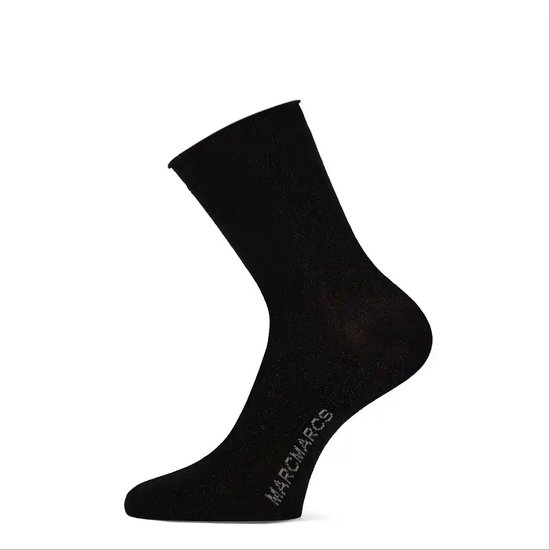Marcmarcs 2-pack dames glitter sokken - 42 - Zwart