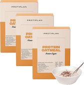 Protiplan | Mix Proteïne Havermout | Voordeelpakket | 3 x doosje Havermout | Perfect voor een koolhydraatarm ontbijt of lunch
