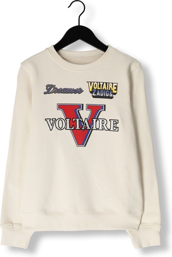 Zadig & Voltaire X60098 Truien & Vesten Jongens - Sweater - Hoodie - Vest- Ecru