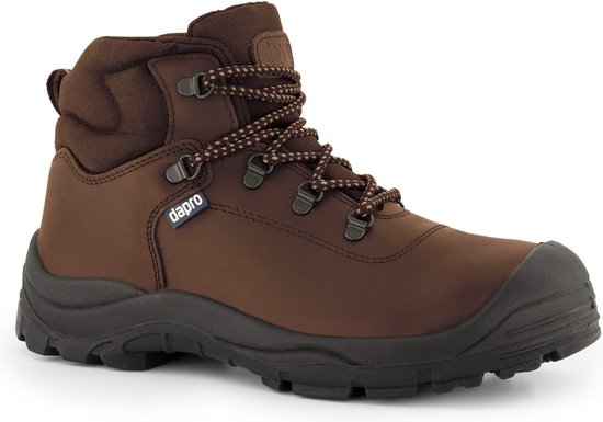 Dapro Elements 2 S3 C Veiligheidsschoenen - maat 42 veiligheidsschoenen dames & heren - werkschoenen dames - werkschoenen heren - Bruin - Stalen neus en antiperforatie stalen tussenzool