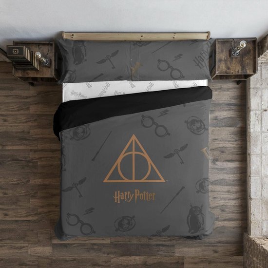 Noorse hoes Harry Potter Deathly Hallows Multicolour 200 x 200 cm Bed van 120