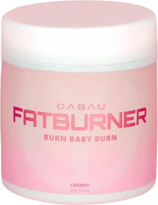 Cabau - Fatburner / Vetverbrander - Cherry - Stimuleert vetverbranding - Minder snoepen - Meer energie - 300 gram