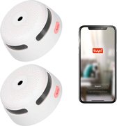 Bol.com X-Sense XS01-WT Slimme rookmelder met wifi - 2 Rookmelders - Tuya Smart Home - Voldoet aan Europese norm - Brandalarm aanbieding