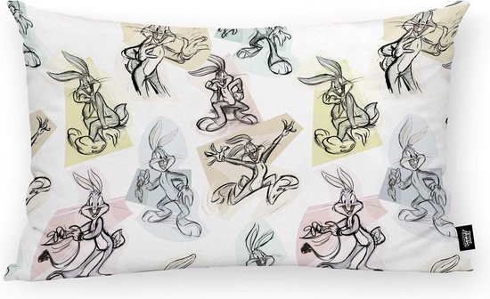 Kussenhoes Looney Tunes Sketch 30 x 50 cm