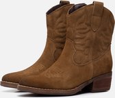 Muyters Cowboylaarzen bruin Suede - Maat 37