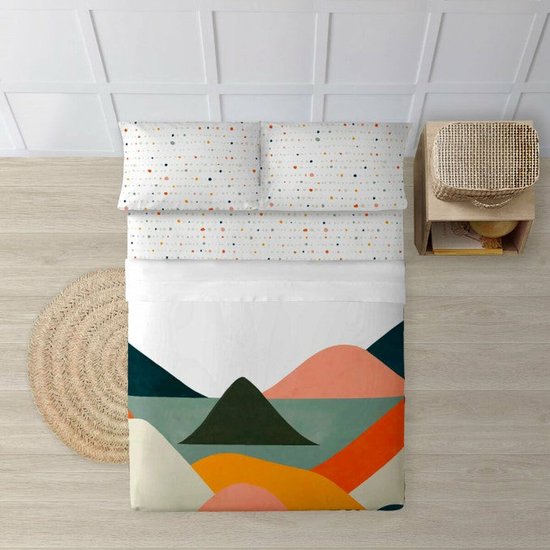 Set beddengoed Decolores Sahara Multicolour 160 x 270 cm