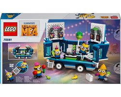 LEGO Despicable Me 4 - Muzikale feestbus van de Minions - 75581 Image