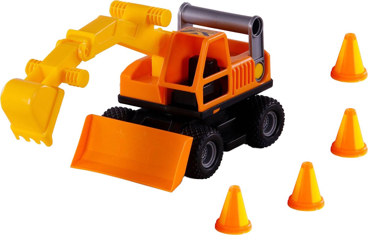Cavallino Grip Graafmachine met Rubberbanden, 29cm