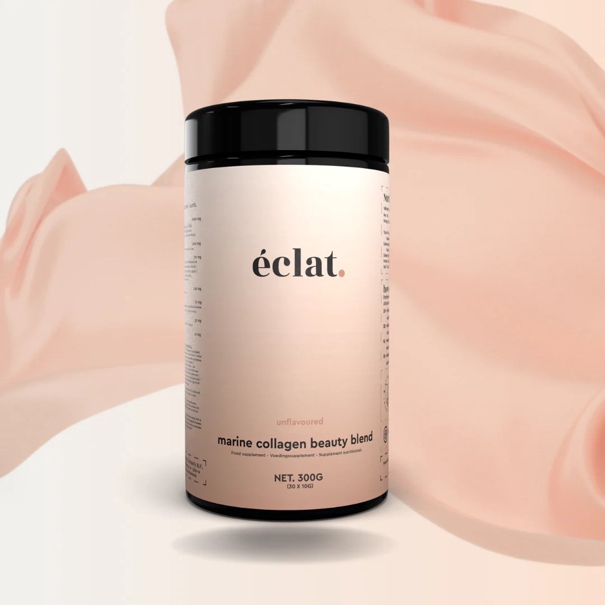Goedkoopste éclat Marine Collagen Beauty Blend ® (300 gram pot) - Collageen poeder - Collageen supplement - Smaakloos - Tasteless