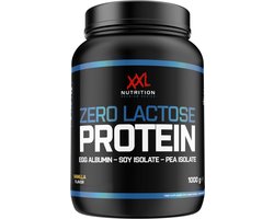 XXL Nutrition - Zero Lactose Protein - Eiwitpoeder lactosevrij, Proteine Poeder, Eiwitshakes, Proteďne Shakes, Whey Proteďne, Eiwit - Vanille - 1000 gram (33 shakes)