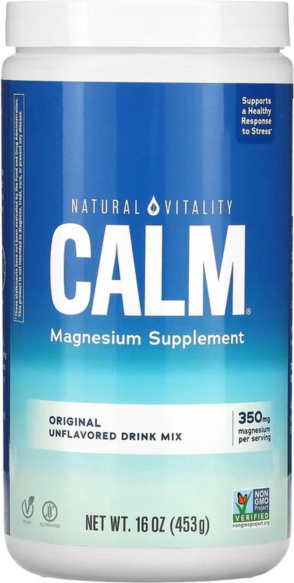 Natural Calm - Origineel (zonder smaak)-453 gram