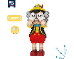 Poppetje - 31 cm - bouwset - Building blocks - Magic blocks