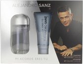 Parfumset voor Heren Alejandro Sanz Mi acorde eres tú (2 pcs)