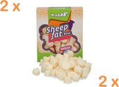 2 X Braaaf sheepfat met zalm . 245 gr ondersteunt hart en bloedvaten, helpt gewrichten soepel te houden, verzorgend voor huid en vacht