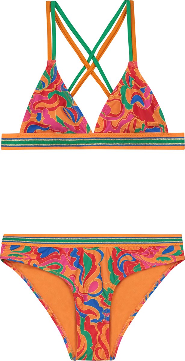 Shiwi Bikini set LUNA FIXED TRIANGLE SET - oranje - 158/164