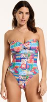 Shiwi Swimsuit ZIA BANDEAU - blue holiday banner - 40