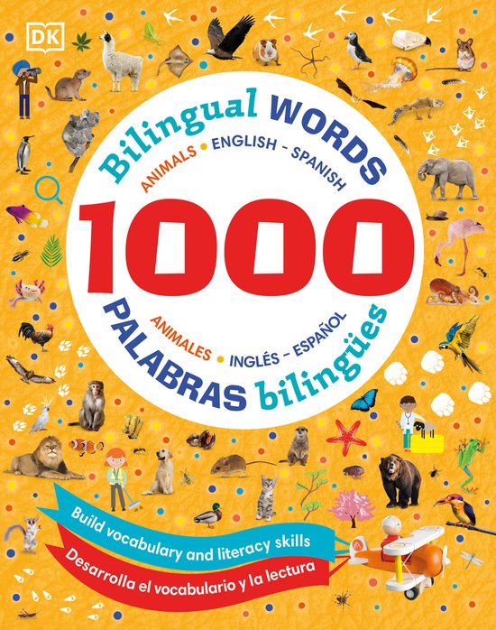 Vocabulary Builders- 1000 Bilingual Words Animals - 1000 palabras ...