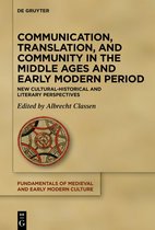 Fundamentals of Medieval and Early Modern Culture26- Communication, Translation, and Community in the Middle Ages and Early Modern Period