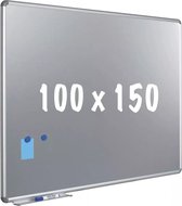 Silverboard Deluxe designprofiel Dianne - Magnetisch - metallic zilver - 100x150cm