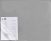 Schrijfblok met randbescherming 650 x 500 mm - grijs Desk Mat