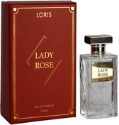 Loris Parfum - Lady Rose - 75 ml - Eau de Parfum - Damesparfum