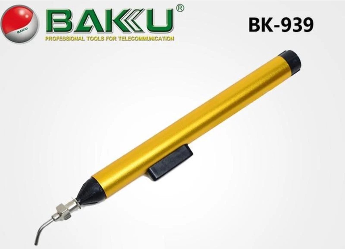 Baku - BK-939 - Precision Vacuum Suction Pen - Soldeer Vacuum Zuig Pen - Baku BAKU BK-939 Vacuum Sucking Pen