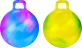 Set de billes Skippy Ball - 2x - D45 cm - jouets d'extérieur pour enfants