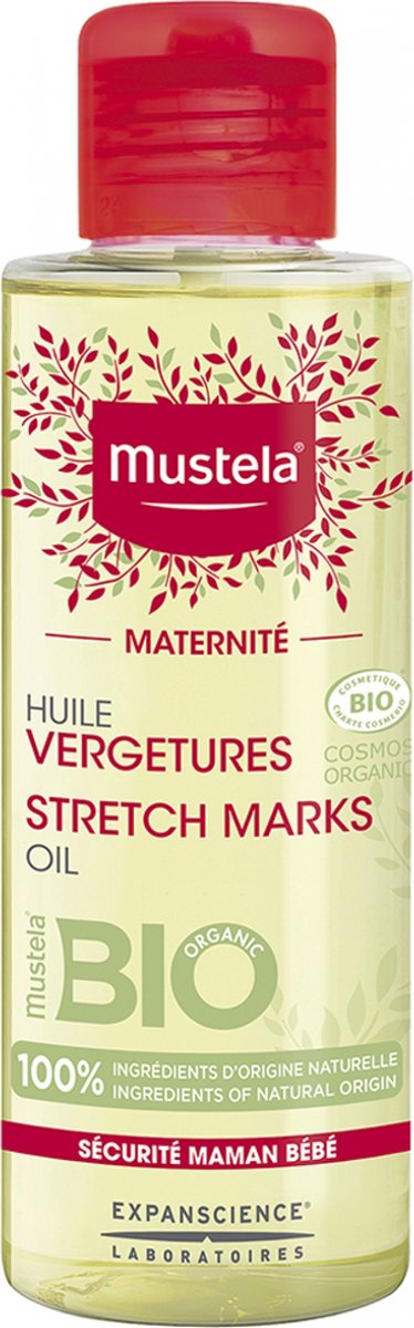 Anti-Stretchmark Olie Materniité Mustela (105 ml) van Mustela — afbeelding 2
