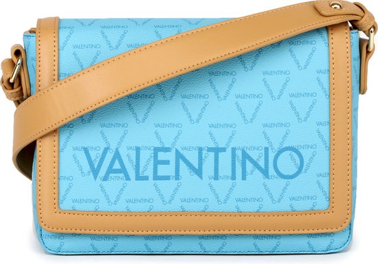 Valentino Bags Liuto Dames Schoudertas - Turquoise/Multi