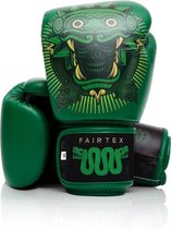Gants de boxe Fairtex (kick) Resurrection Green Premium 10oz