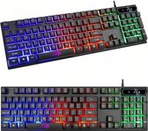 LDKAI Gaming Toetsenbord - Gaming keyboard - Led RGB - QWERTY - Zwart - USB