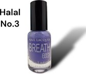 Halal Nagellak - BreathEasy - nagellak no. 03 - waterdoorlatend - luchtdoorlatend - Halal