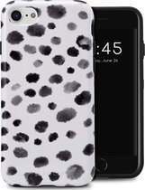 Selencia Hoesje Geschikt voor iPhone SE (2022) / SE (2020) / 8 / 7 / 6s / 6 Hoesje - Selencia Vivid Backcover - Trendy Leopard