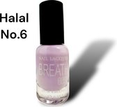 Halal Nagellak - BreathEasy - nagellak no. 06 - waterdoorlatend - luchtdoorlatend - Halal
