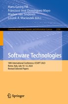 Communications in Computer and Information Science- Software Technologies