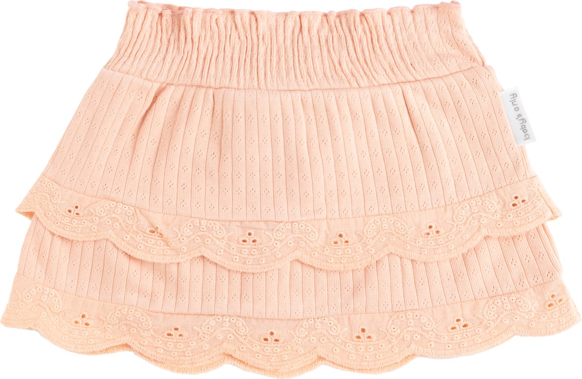 Baby's Only Rokje Dream - Meisjes rokje - Zomerrokje gemaakt uit 100% ecologisch katoen - Peach - Maat 50 - GOTS