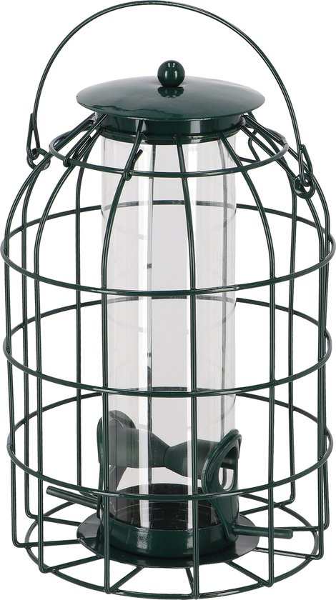 Voedersilo Brussel met beschermkooi