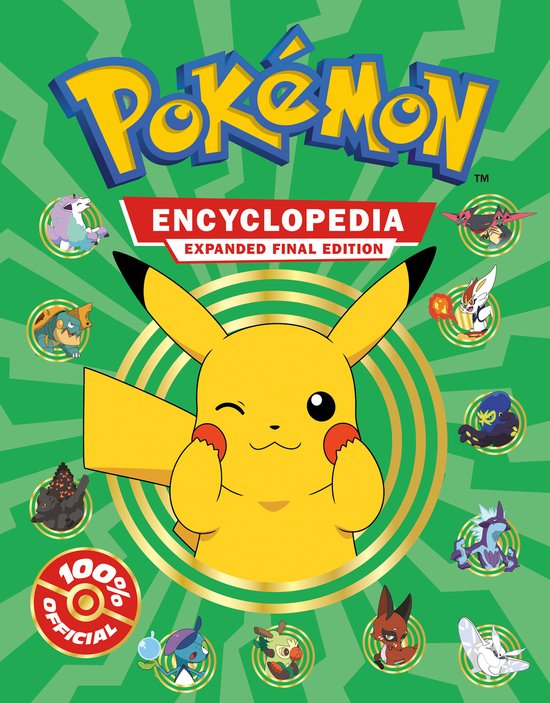 Pokemon Encyclopedia: Updated and Expanded 2024 - cover